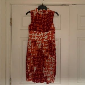 Just cavalli silk printed dress
